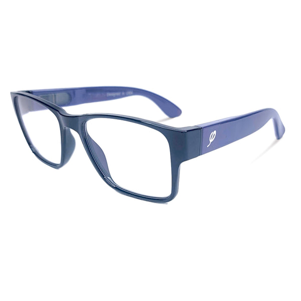 Style "M" in black and Lagoon with Blue Light Blocking Computer/ Gaming glasses