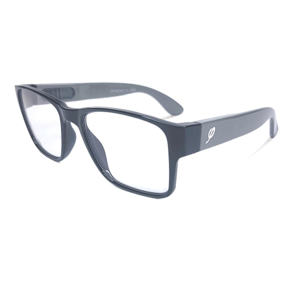 Style "M" in black and Silver with Blue Light Blocking Computer/ Gaming glasses