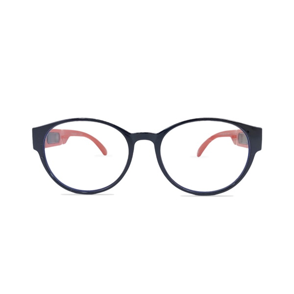 Style “O” in black and Ruby with Blue Light Blocking Computer/ Gaming glasses