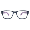 Style "M" in black and Tulip with Blue Light Blocking Computer/ Gaming glasses